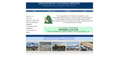 Desktop Screenshot of calairports.com